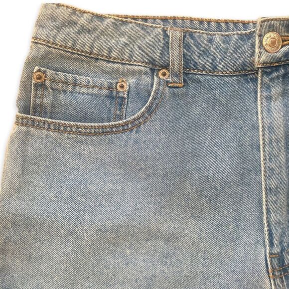 Forever 21 Shorts Light Wash Denim High Waist Cuffed - Picture 3 of 8